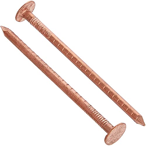 25, 50mm x 3.35mm COPPER CLOUT ROOFING NAILS - ALSO USED FOR TREE STUMP REMOVAL - DIY by TIMco von TimCo