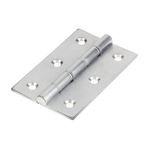 TIMCO Doppelte Stahlscharniere – massives Messing – satiniertes Chrom von TimCo
