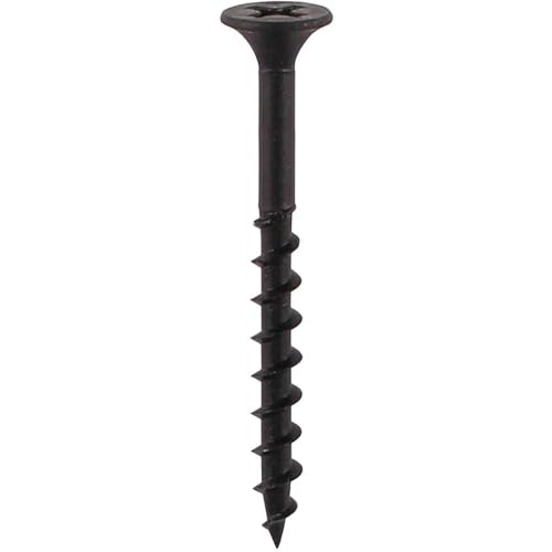 TIMco 00032DRYCB PH2 Trockenbauschraube, grob – Schwarz, 400 Stück, 00038DRYCB von TimCo