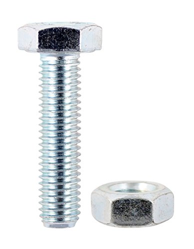 Timco 10100snzp BZP Hex Set und Mutter, silber (2 Stück), 1050SNZP von TimCo