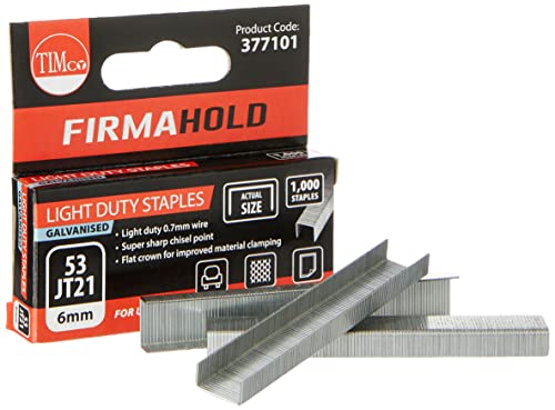 Timco Firma Hold JT21 Heftklammern, leicht, 6 mm Timco Firma Hold JT21 Heftklammern, leicht, 6 mm von TimCo