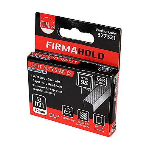 Timco Firma Hold JT21 Leichte Heftklammern, 10 mm von TimCo
