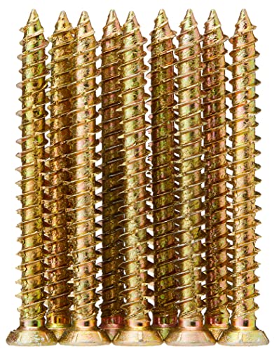 Timco Multi ZYP Fix Haftpunkte Beton Schraube – Gelb (Karton 100 Stück), 00070TCON von TimCo