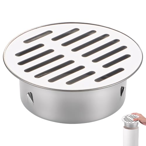 4 Stück Dachrinnen Laubschutz, Regenrinnen Laubschutz Fallrohrschutz Laubschutz Dachrinne Fallrohrfilter Laubschutz für Dachrinnen Laubfang Fallrohr Laubfangkorb Dachrinnenschutz für Fallrohre (110mm) 4 Stück Dachrinnen Laubschutz, Regenrinnen Laubschutz Fallrohrschutz Laubschutz Dachrinne Fallrohrfilter Laubschutz für Dachrinnen Laubfang Fallrohr Laubfangkorb Dachrinnenschutz für Fallrohre (110mm) von Timasser