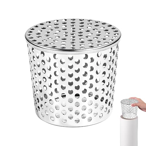 Dachrinnen Laubschutz, 4 Stück Regenrinnen Laubschutz Fallrohrschutz Laubschutz Dachrinne Dachrinnenschutz Laubschutzgitter für Dachrinnen Laubfang Fallrohr für Fallrohre (50-63mm) von Timasser