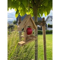 Dekorativer Vogelfutterspender Der Den Garten, Terrasse, Balkon, Fensterbank | Vogelfutterhalter Vogelfutterstation Vogelfutterhänger von TimberDesign007