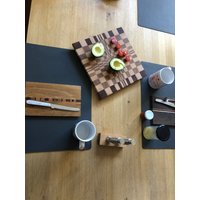 Handgefertigtes Hackbrett - Schneidebrett Aus Massivholz von TimberDesign007
