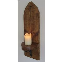 Riesiger 80 cm Großer Gothic Bogen/Kirchen Fenster Design Rustikal Reclaimed Planke Holz Wandleuchte Led Kerzenhalter Mit Geschnitztem Kreuz Riesiger 80 cm Großer Gothic Bogen/Kirchen Fenster Design Rustikal Reclaimed Planke Holz Wandleuchte Led Kerzenhalter Mit Geschnitztem Kreuz von TimberWizards