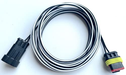 Niederspannungskabel für Gardena – R38Li R40Li R45Li R50Li R70Li R75Li R80Li – SILENO R100LI R100LIC R130LI R130LIC R160LI – Verbindungskabel für Transformator Netzteil und Ladestation – (3 Meter) von TIMBERA