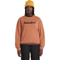 Timberland Rundhalspullover "Logo Texture Crew" von Timberland