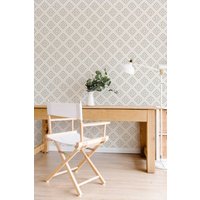 Handgemalte Tapete. Peel + Stick Wallpaper Und Traditionelle Optionen. Mehrere Farben. Vintage Wohndekor. 64 cm Rapport von TimberleaMinimal