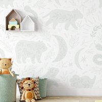 Kinderzimmer Tapete. Kinder Boho Design. Tapete Abziehen Und Aufkleben. Abnehmbar. Akzentwand. Mehrere Farben Erhältlich. Aktualisiert von TimberleaMinimal