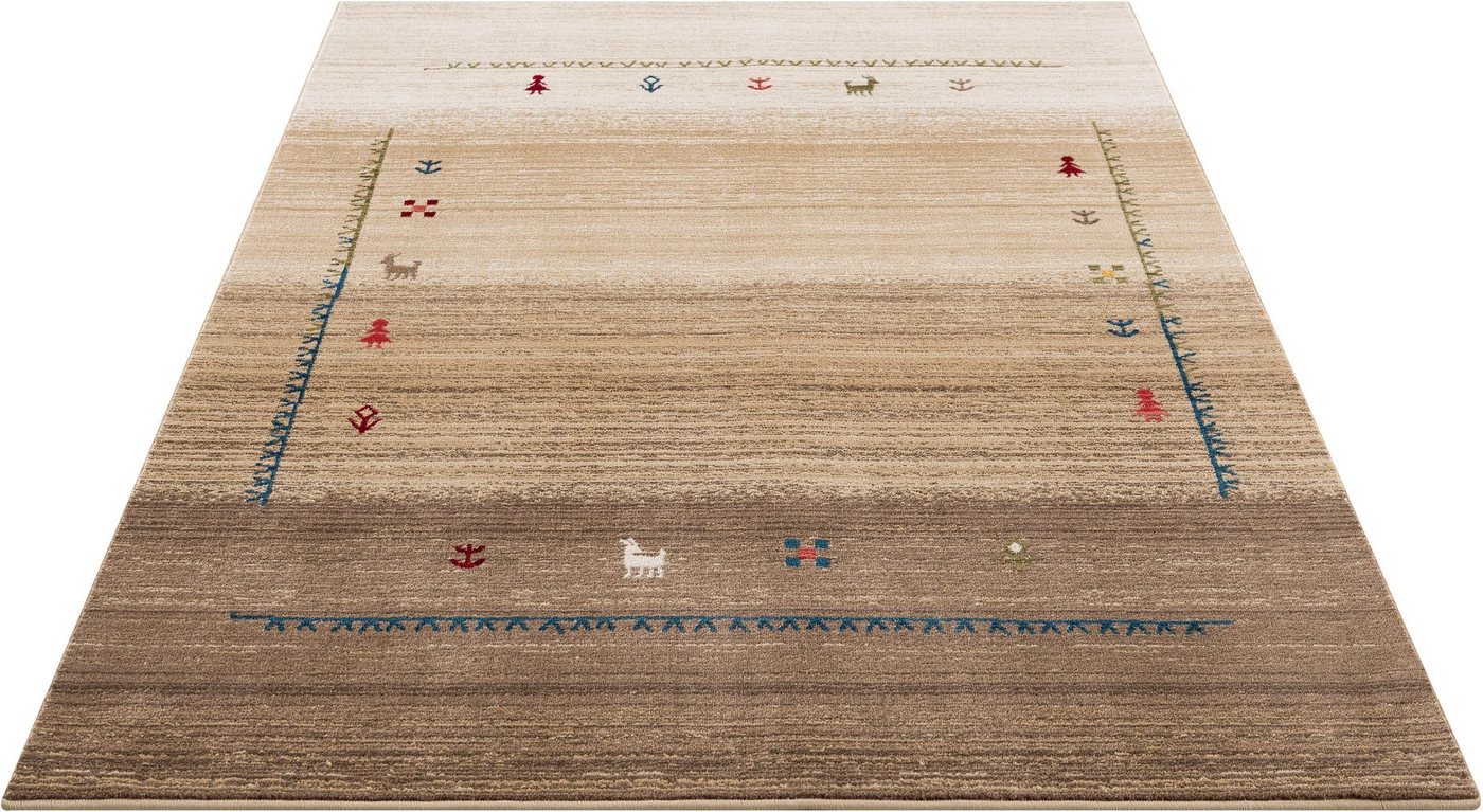 Teppich Arkansas, Timbers, rechteckig, Höhe: 22 mm, Farbverlauf, Orient-Optik, Wohnzimmer, Schlafzimmer, Esszimmer von Timbers