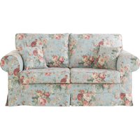 Home affaire 2-Sitzer "Shadmoor", Hussenoptik, in uni oder mit Blumendruck von home affaire