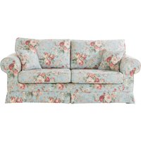 Home affaire 3-Sitzer "Shadmoor", Hussenoptik, in uni oder mit Blumendruck von home affaire