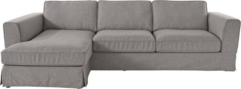 Timbers Ecksofa Vintage L-Form, 3-Sitzer Polsterecke im Landhausstil, mit abnehmbarer Husse von Timbers