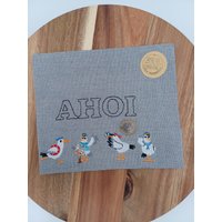 Küchenhandtuch Geschirrtuch Möwe Meer von TimbimHandarbeit