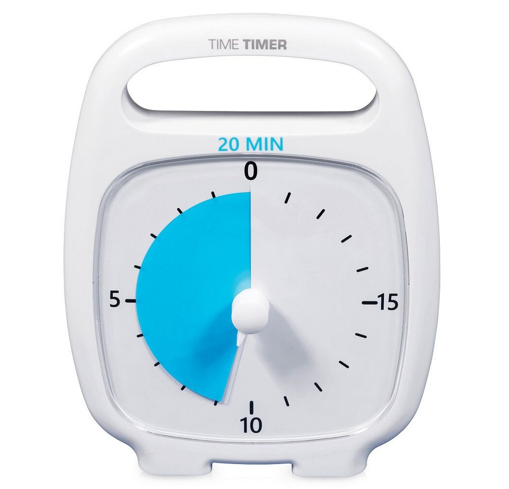 Time Timer Kurzzeitmesser Zeitdauer-Uhr Plus An- und Ausschaltknopf für Signalton von Time Timer