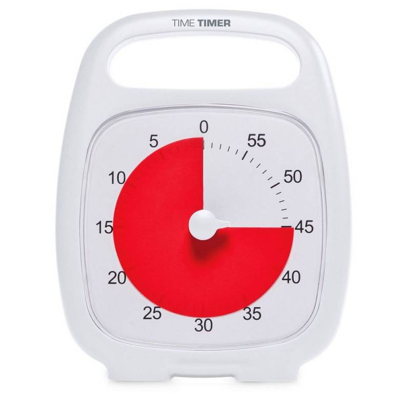 Time Timer Kurzzeitmesser Zeitdauer-Uhr Plus An- und Ausschaltknopf für Signalton von Time Timer