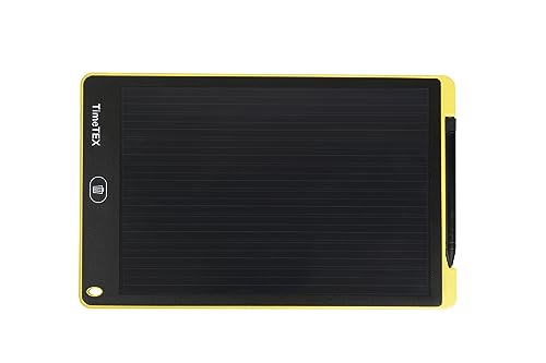 TimeTEX - Digitale Schiefertafel SDZ | Digitale Schreibtafel zum beschriften - hilft beim Schreibenlernen. Ideal auch für Kreide-Allergiker | Inhalt: Schreibtafel Elektronisch mit schwarzem Display von TimeTEX