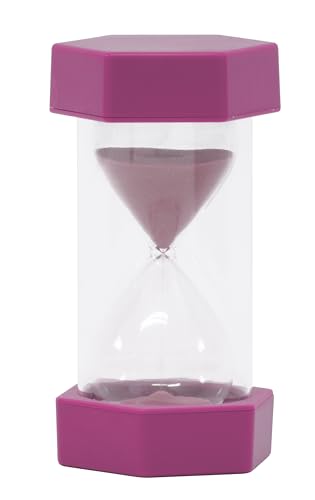 TimeTEX - Sanduhr XL | 1 Minute Timer zur Darstellung des Zeitverlaufs für Zeitaufgaben im Unterricht oder selbstgesteuertes Lernen | 6-eckig, 12 cm hoch, 6,5 cm ø | Farbe: pink TimeTEX - Sanduhr XL | 1 Minute Timer zur Darstellung des Zeitverlaufs für Zeitaufgaben im Unterricht oder selbstgesteuertes Lernen | 6-eckig, 12 cm hoch, 6,5 cm ø | Farbe: pink von TimeTEX