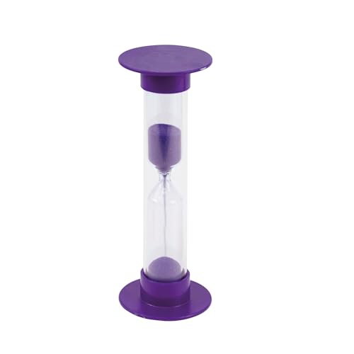 TimeTEX - Sanduhren-Set 3-tlg. | 20 Minuten Timer zur Visualisierung des Zeitablaufs für Zeit-Aufgaben im Unterricht oder bei der Freiarbeit | 14,5 cm hoch, 5 cm ø | Farbe: lila TimeTEX - Sanduhren-Set 3-tlg. | 20 Minuten Timer zur Visualisierung des Zeitablaufs für Zeit-Aufgaben im Unterricht oder bei der Freiarbeit | 14,5 cm hoch, 5 cm ø | Farbe: lila von TimeTEX
