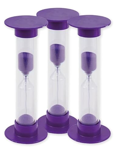 TimeTex Sanduhren-Set 3-TLG. - 20 Minuten - lila - 14,5 cm hoch - 3 Sanduhren mit der gleichen Laufzeit - 61947 TimeTex Sanduhren-Set 3-TLG. - 20 Minuten - lila - 14,5 cm hoch - 3 Sanduhren mit der gleichen Laufzeit - 61947 von TimeTEX
