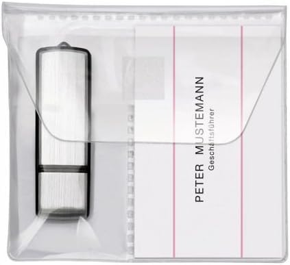 TimeTex USB-Stick-Tasche - 2 Stück - selbstklebend - mit Klappe - Klebetasche für USB-Stick - 10691 TimeTex USB-Stick-Tasche - 2 Stück - selbstklebend - mit Klappe - Klebetasche für USB-Stick - 10691 von TimeTEX