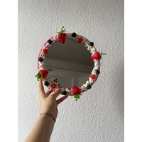 Sale Strawberry Sprinkle Mirror von TimeTorte