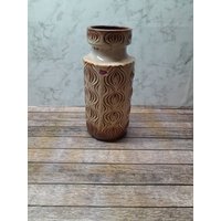 Scheurich Vase Amsterdam | Zwiebelmuster Vintage Mid Century 285-23 von TimeTravellersGift