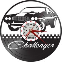 Kostenloser Versand Dodge Challenger Vinyl Album Schallplattenuhr Made in The > Usa Kostenloser Versand Dodge Challenger Vinyl Album Schallplattenuhr Made in The > Usa von TimeVaultTreasures