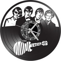 Vinyl Schallplattenuhr Wanduhr Geeignet Mit Monkees Dekor Schallplatten Für Wand Vinyl Wände von TimeVaultTreasures