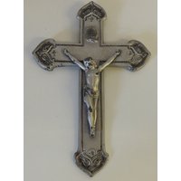 Jahrgang Alle Metall Sarg Kreuz Kruzifix Mausoleum Beerdigung Glauben von TimeWarpLLC
