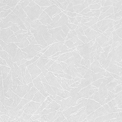 Timeet Klebefolie Möbel Weiss 44x300cm Selbstklebende Tapete Weiß Textureffekt Möbelaufkleber mit Reflektierend Linie Wasserdichte Möbelfolie Selbstklebend Vinyl Folie für Möbel Schrank Küche von Timeet
