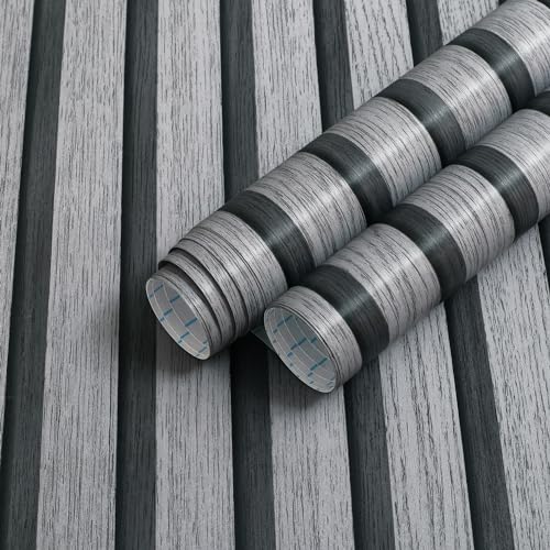 Timeet Selbstklebende Tapete Holzoptik Grau Vintage 44x300cm Holz Möbelfolie Selbstklebend Wasserdicht Vinyl Klebetapete Selbstklebend Wand Folie für Wohnzimmer Schlafzimmer Küche Wand Möbel Timeet Selbstklebende Tapete Holzoptik Grau Vintage 44x300cm Holz Möbelfolie Selbstklebend Wasserdicht Vinyl Klebetapete Selbstklebend Wand Folie für Wohnzimmer Schlafzimmer Küche Wand Möbel von Timeet