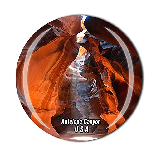 Antelope Canyon USA Amerika Kühlschrankmagnet Kristall Tourist Souvenir Geschenk Sammlung Kühlschrank Magnetaufkleber von Timefly