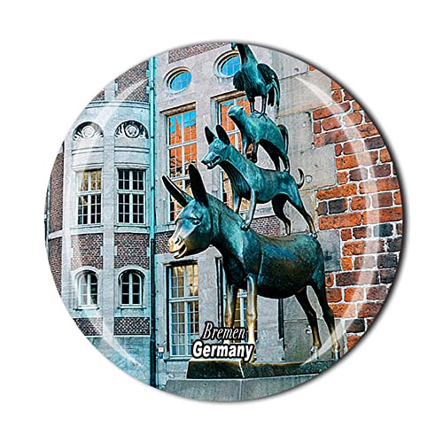 Bremen Deutschland Kühlschrankmagnet Kristall Touristen Souvenir Geschenkkollektion Kühlschrank Magnet Aufkleber von Timefly