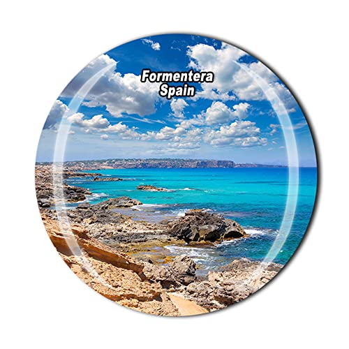 Formentera Spanien Kühlschrankmagnet Kristall Touristen Souvenir Geschenkkollektion Kühlschrank Magnetischer Aufkleber von Timefly