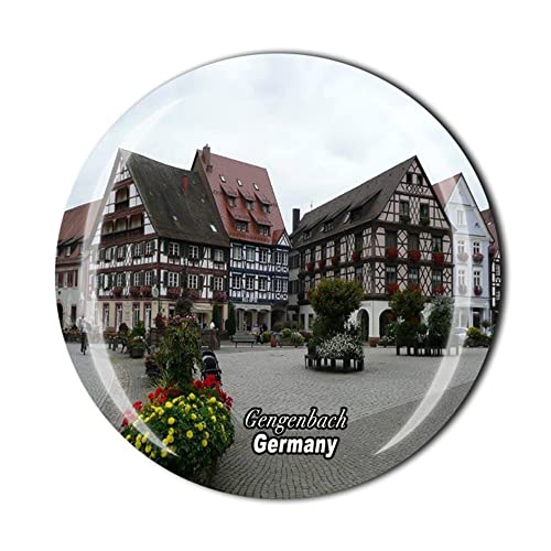Gengenbach Baden-Wurttemberg Deutschland Kühlschrankmagnet Kristall Touristen Souvenir Geschenkkollektion Kühlschrank Magnet Aufkleber von Timefly