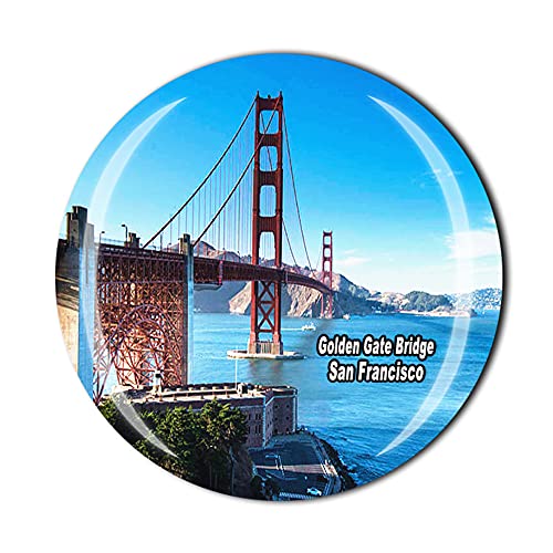 Golden Gate Bridge San Francisco USA Amerika Kühlschrankmagnet Kristall Tourist Souvenir Geschenk Kollektion Kühlschrank Magnetaufkleber Golden Gate Bridge San Francisco USA Amerika Kühlschrankmagnet Kristall Tourist Souvenir Geschenk Kollektion Kühlschrank Magnetaufkleber von Timefly
