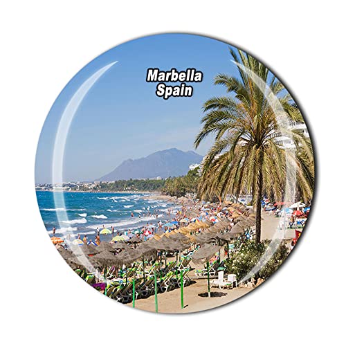 Marbella Spanien Kühlschrankmagnet Kristall Touristen Souvenir Geschenkkollektion Kühlschrank Magnetischer Aufkleber von Timefly