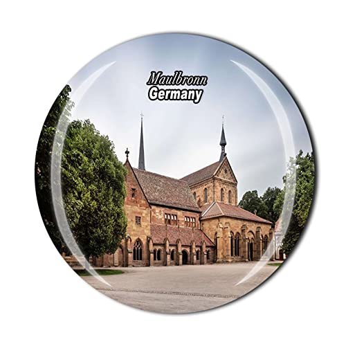 Maulbronn Baden-Wurttemberg Deutschland Kühlschrankmagnet Kristall Touristen Souvenir Geschenkkollektion Kühlschrank Magnet Aufkleber von Timefly