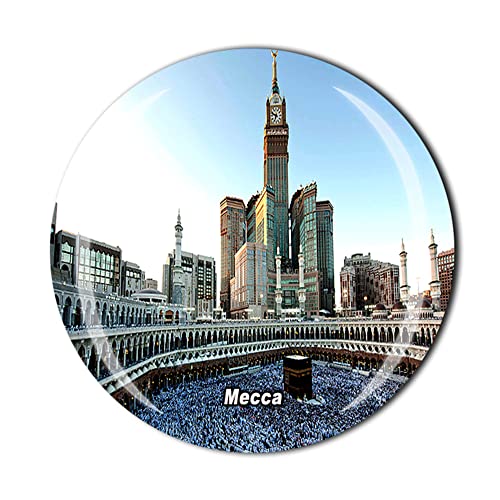Mekka-Arabien-Kühlschrankmagnet, Kristall, Touristen, Souvenir, Geschenk-Kollektion, Kühlschrank-Magnet-Aufkleber von Timefly