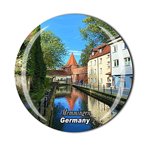 Memmingen Deutschland Kühlschrankmagnet Kristall Touristen Souvenir Geschenkkollektion Kühlschrank Magnet Aufkleber von Timefly