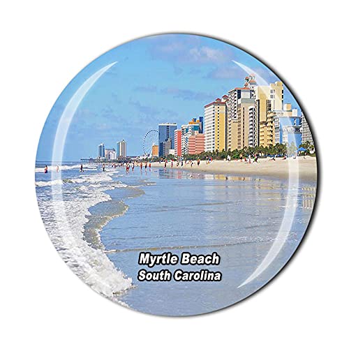 Myrtle Beach South Carolina USA Amerika Kühlschrankmagnet Kristall Tourist Souvenir Geschenk Kollektion Kühlschrank Magnetaufkleber von Timefly