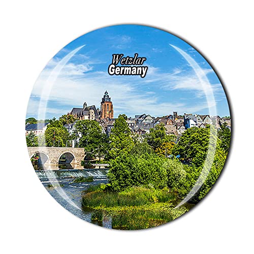 Wetzlar Deutschland Kühlschrankmagnet Kristall Touristen Souvenir Geschenkkollektion Kühlschrank Magnet Aufkleber von Timefly