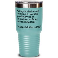 Ein Jahr Nach Lockdown Lustige Muttertagsbecher, Geschenk Für Mama, Mama Geschenk, Tumbler Muttertag Tumbler, Muttertagsgeschenk von Timelessgiftshops