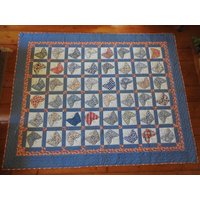 1930 Applikation Schmetterlinge Quilt von TimesPastQuilts