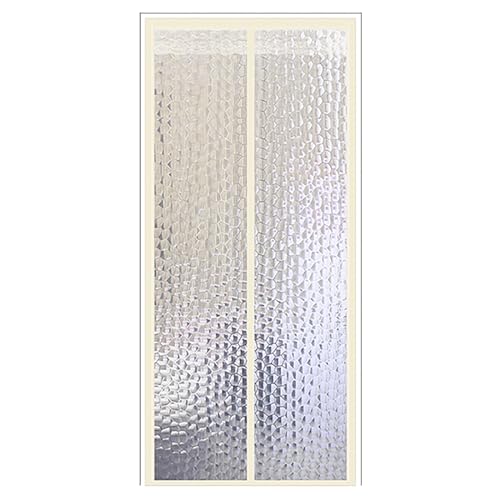 Fliegengitter BalkontüR 80x200CM, Wärmedämmung Gegen kalte Zugluft Magnetvorhang Tür Automatisches SchließEn Frei Magnetisch, für Patio Tür Schlafzimmer- C von Timizi