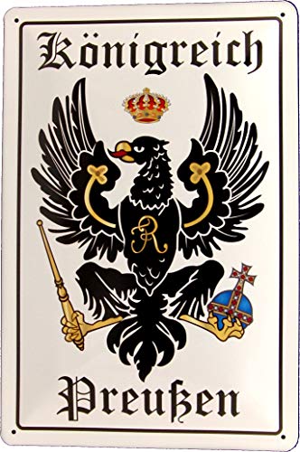 Tin Sign Blechschild 20x30 Königreich Preußen Wappen Kaiser Reich Hohenzollern Weltkrieg Militär Tin Sign Blechschild 20x30 Königreich Preußen Wappen Kaiser Reich Hohenzollern Weltkrieg Militär von Tin Sign